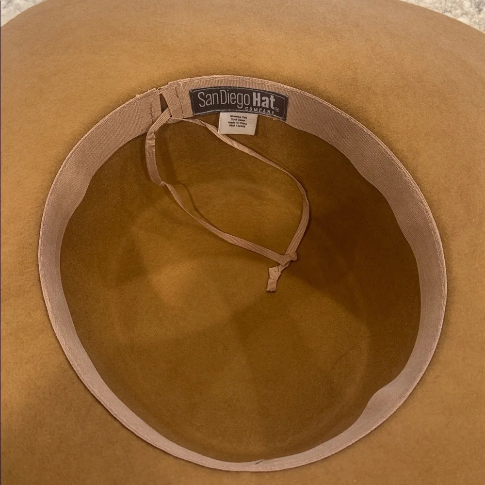 San Diego Hat Co. Wynola Wool Adjustable Wide Brim Hat